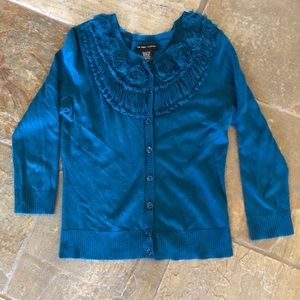 Women’s teal New York & Co cardigan